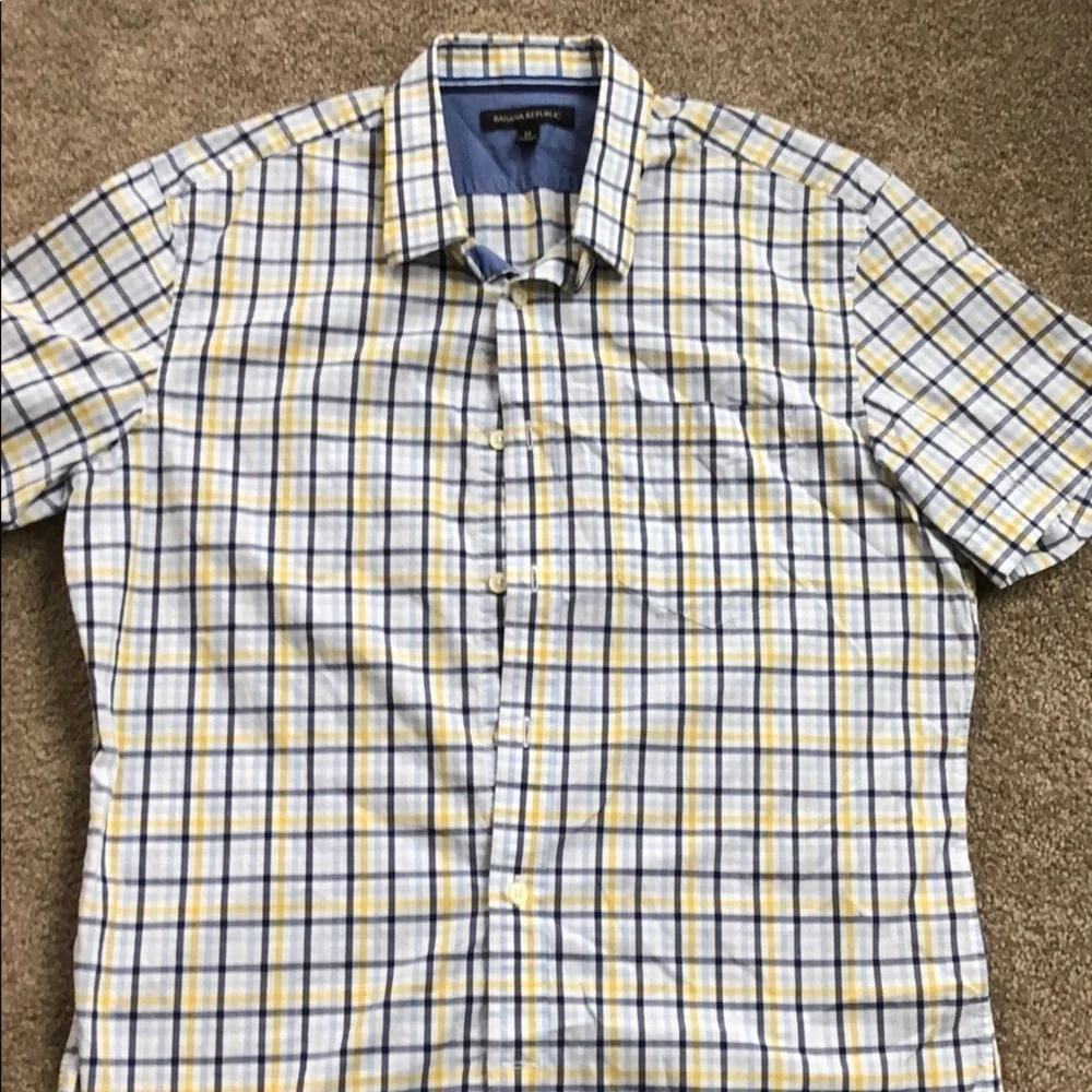 Men’s Banana Republic SS button up